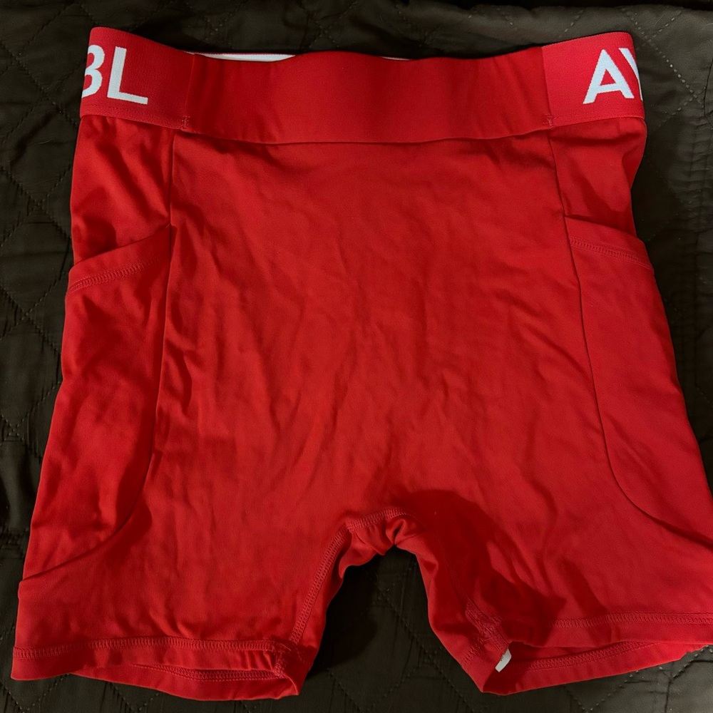 AYBL Vibrant Red Shorts